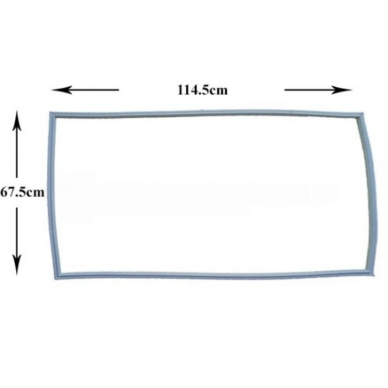 ΓΝΗΣΙΟ ΛΑΣΤΙΧΟ ΠΟΡΤΑΣ ΣΥΝΤΗΡΗΣΗΣ ΨΥΓΕΙΟΥ ΛΕΥΚΟ 114,5Χ67,5 SIEMENS BOSCH PITSOS 00626583 00235423