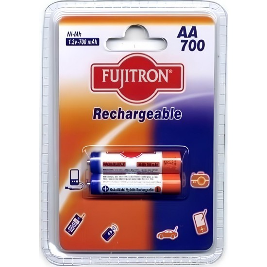 ΜΠΑΤΑΡΙΕΣ  ΕΠΑΝΑΦΟΡΤΙΖΟΜΕΝΕΣ FUJITRON AA 1.2V 1700Ni-Mh 2ΤΕΜ