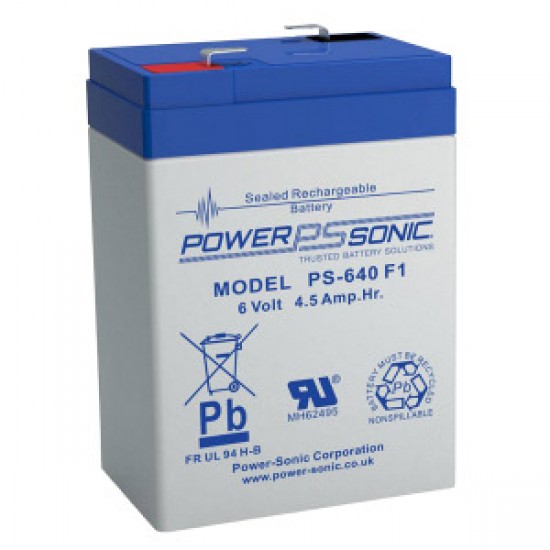 ΜΠΑΤΑΡΙΑ ΓΙΑ ΣΚΟΥΠΑΚΙ ΕΠΑΝΑΦΟΡΤΙΖΟΜΕΝΗ DELONGHI ΓΕΝΙΚΗΣ ΧΡΗΣΗΣ 6V 4.5AmpH