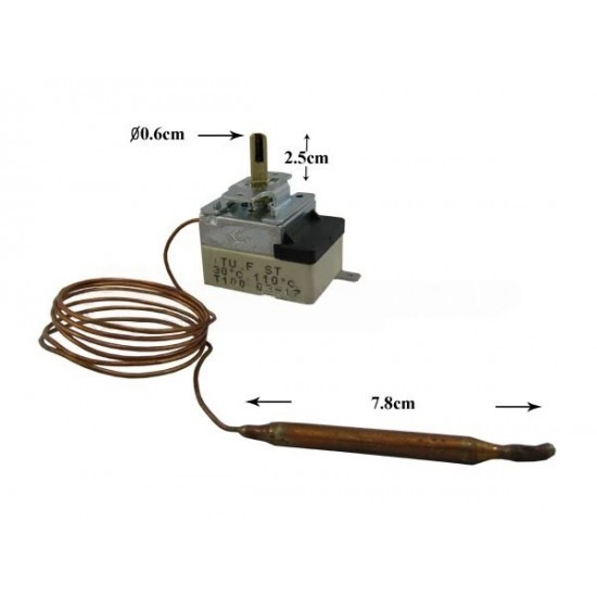 ΘΕΡΜΟΣΤΑΤΗΣ ΕΠΑΓΓΕΛΜΑΤΙΚΟΣ CAEM 2 ΕΠΑΦΩΝ ΜΠΕΝ ΜΑΡΙ ΤΥΡΟΠΙΤΙΕΡΑΣ 30-110°C