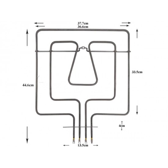 ΓΝΗΣΙΑ ΑΝΤΙΣΤΑΣΗ ΦΟΥΡΝΟΥ ΚΟΥΖΙΝΑΣ ΑΝΩ SIEMENS NEFF BOSCH PITSOS 2700W 230V 00776188 20006486