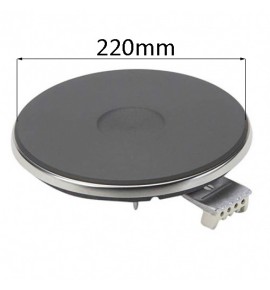 ΕΣΤΙΑ ΚΟΥΖΙΝΑΣ ΜΑΝΤΕΜΕΝΙΑ ΓΕΝΙΚΗΣ ΧΡΗΣΗΣ 2000W Φ220ΜΜ 4 ΕΠΑΦΕΣ ΦΑΡΔΥ ΣΤΕΦΑΝΙ