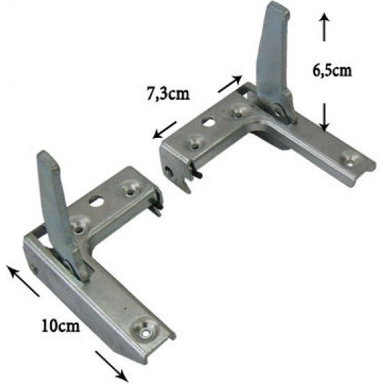 ΜΕΝΤΕΣΕΔΕΣ ΠΟΡΤΑΣ ΦΟΥΡΝΟΥ ΚΟΥΖΙΝΑΣ ΓΩΝΙΑΚΟΙ ΣΕΤ SIEMENS BOSCH 00169720 00643913