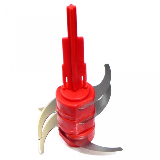 ΜΑΧΑΙΡΙ SINGER ΜULTI ΓΕΝΙΚΗΣ ΧΡΗΣΗΣ 3 ΛΕΠΙΔΕΣ ΜΑΚΡΥ ΚΟΚΚΙΝΟ 13CM