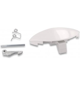 ΧΕΙΡΟΛΑΒΗ ΠΟΡΤΑΣ ΠΛΥΝΤΗΡΙΟY ΡΟΥΧΩΝ ARISTON INDESIT C00075323 ΚΙΤ ΛΕΥΚΟ